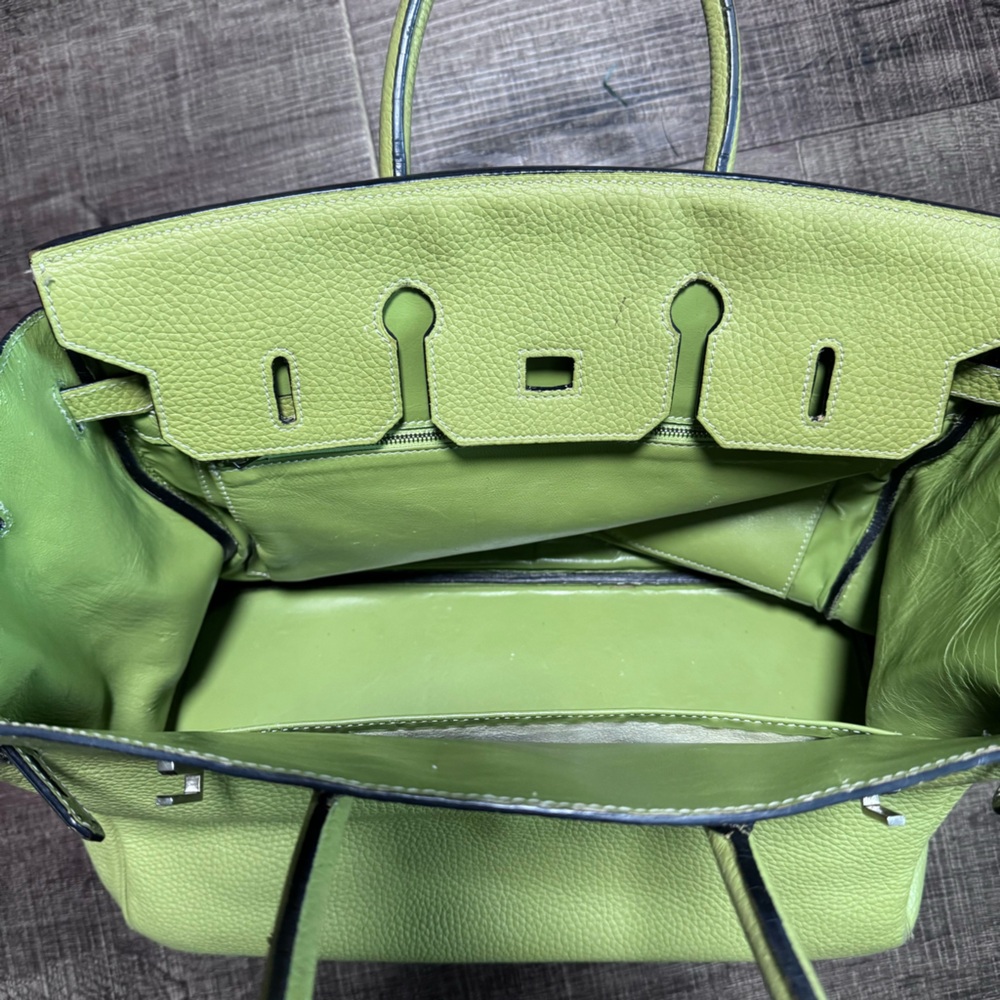 Hermes Birkin Bag 35 Light Green - Picture 9 of 17